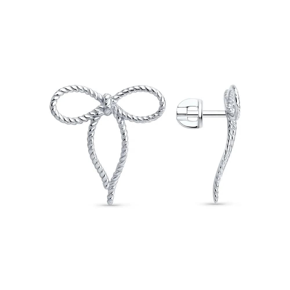 Серьги из серебра