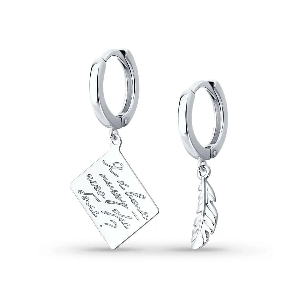 Серьги из серебра