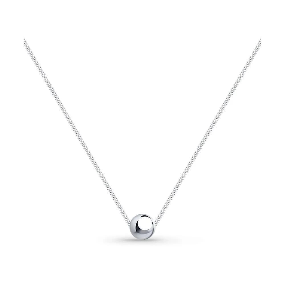 Колье из серебра