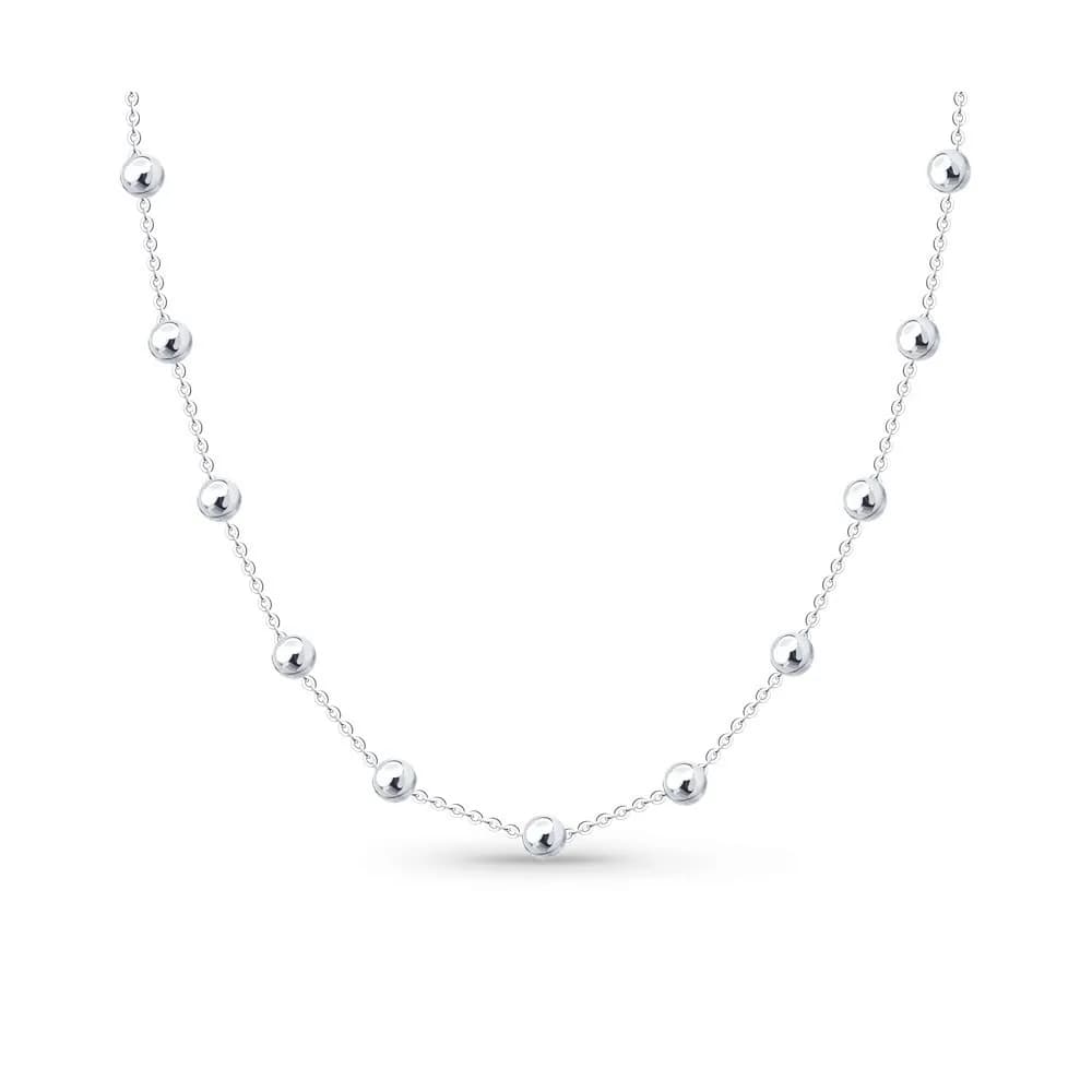 Колье из серебра