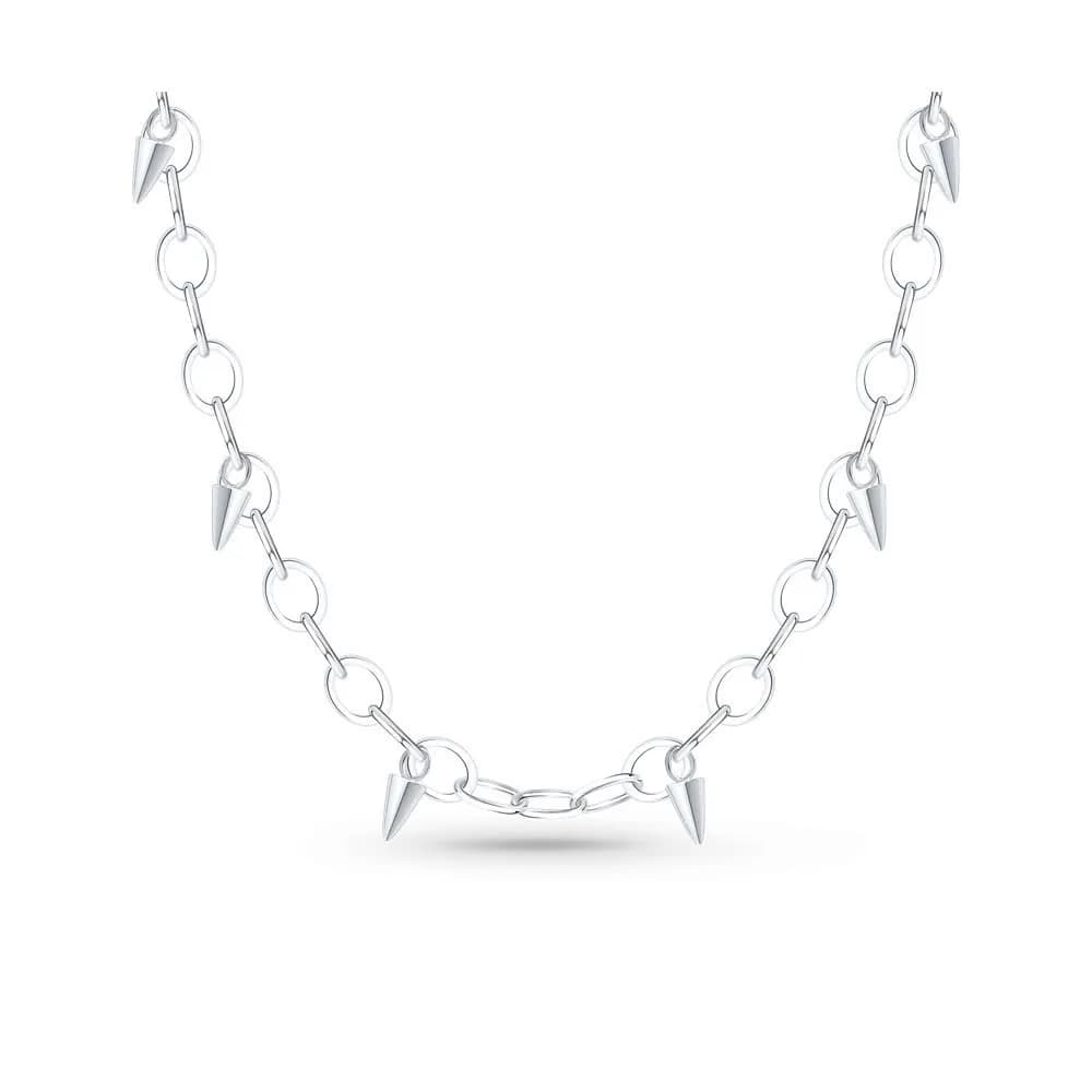 Колье из серебра