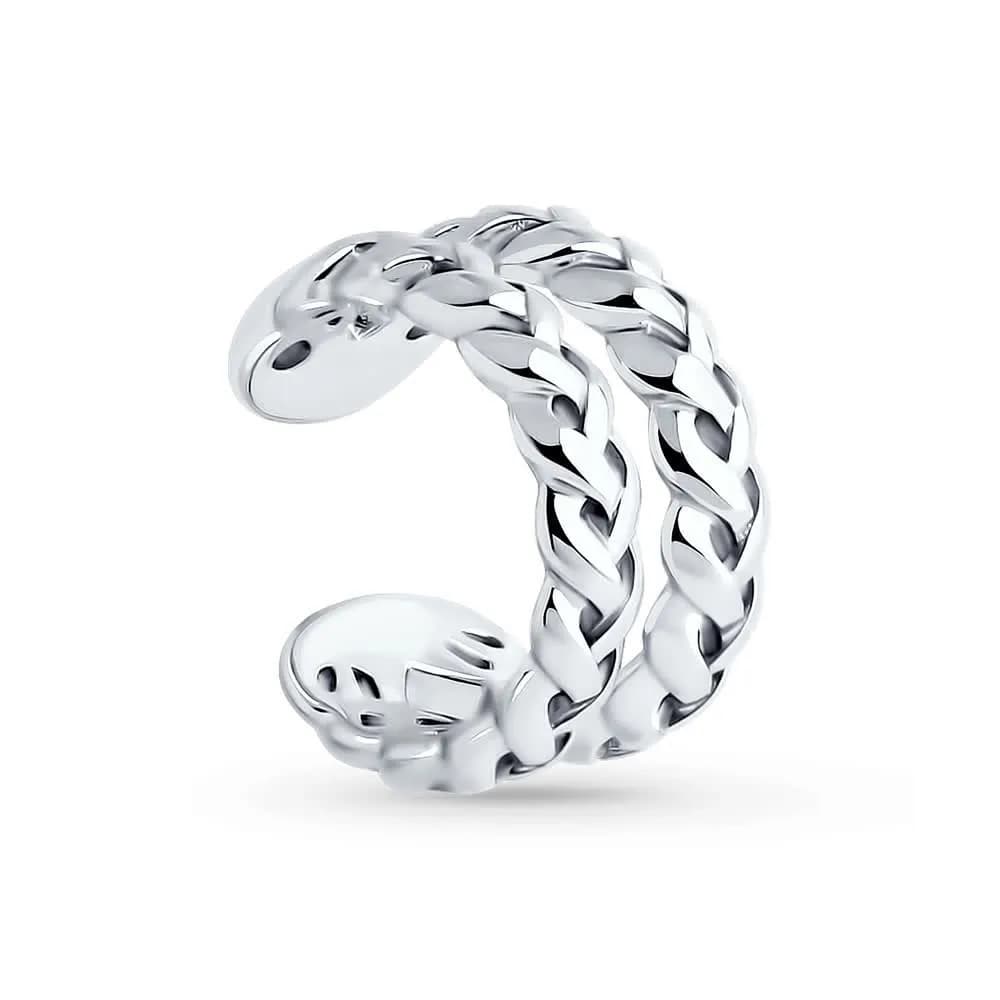 Серьга из серебра